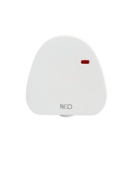 Havells Reo Polycarbonate 16A 3 Pin Plug Top (White)