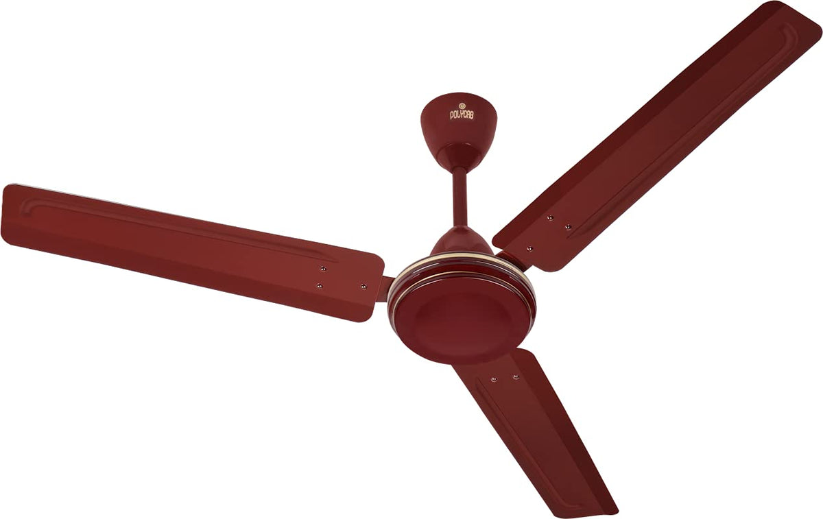 Polycab Juno ES 1200mm Ceiling fan | Luster Brown