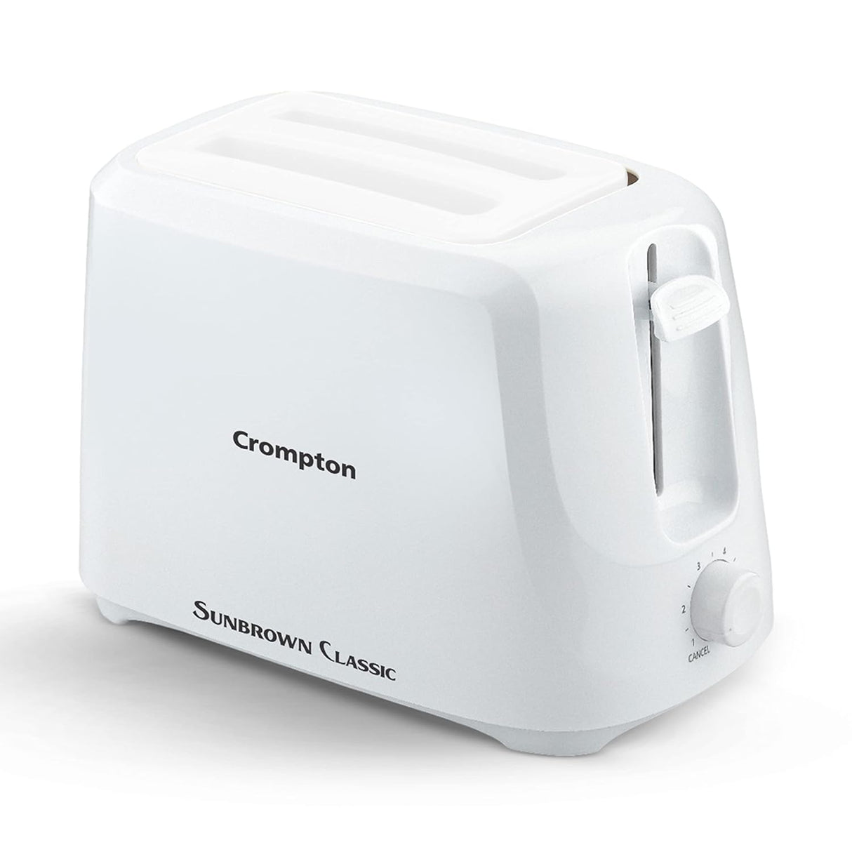 Crompton SunBrown Classic Pop-up Toaster 700W (White )