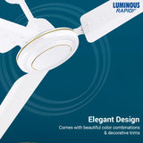 RR Signature Rapid 1200mm Ceiling fan (Chest White)