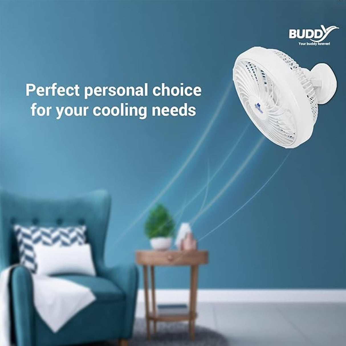 This cabin or wall fan is perfect personal choice for your cooling needs