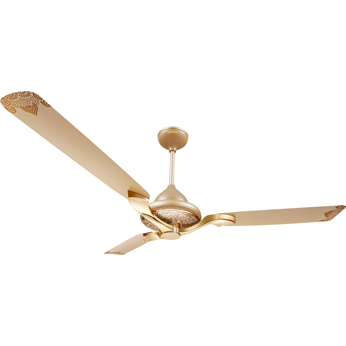 This Thar Gold Deisign Ceiling fan 1320mm gives your home a royal rich look 