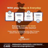Call on RR signature Customer Care Number as its provide direct to home service across the country 