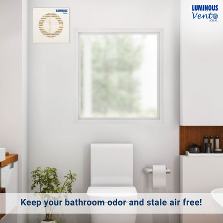The RR Signature Vento Axial Exhaust fan which keeps your bathroom odor and stale air free !