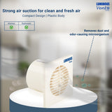 This RR Signature Vento Axial Fan has Strong air suction for clean and fresh airwhich removes dust anf odor -causing microorganism 