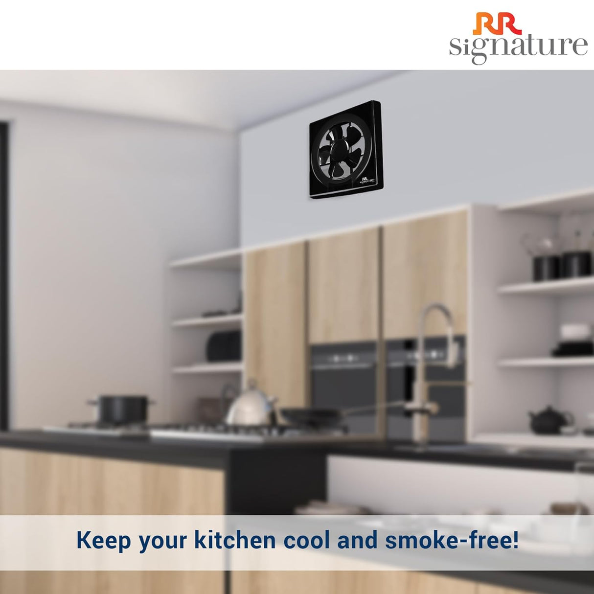 exhaust fan wall mounted in kitchen 