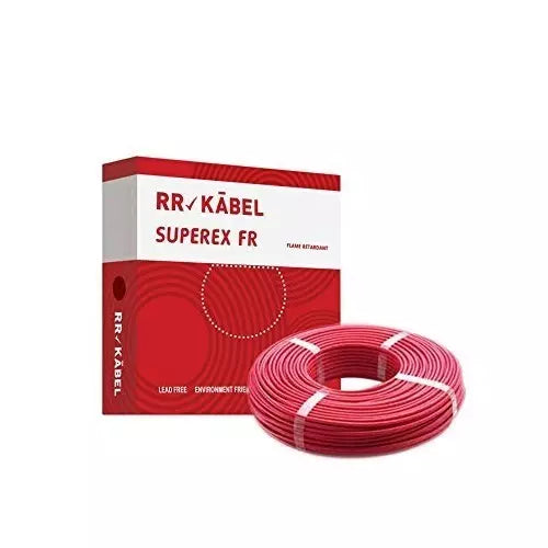 RR Kabel Superex FR 2.5 Sq mm House wire 90 meter Red