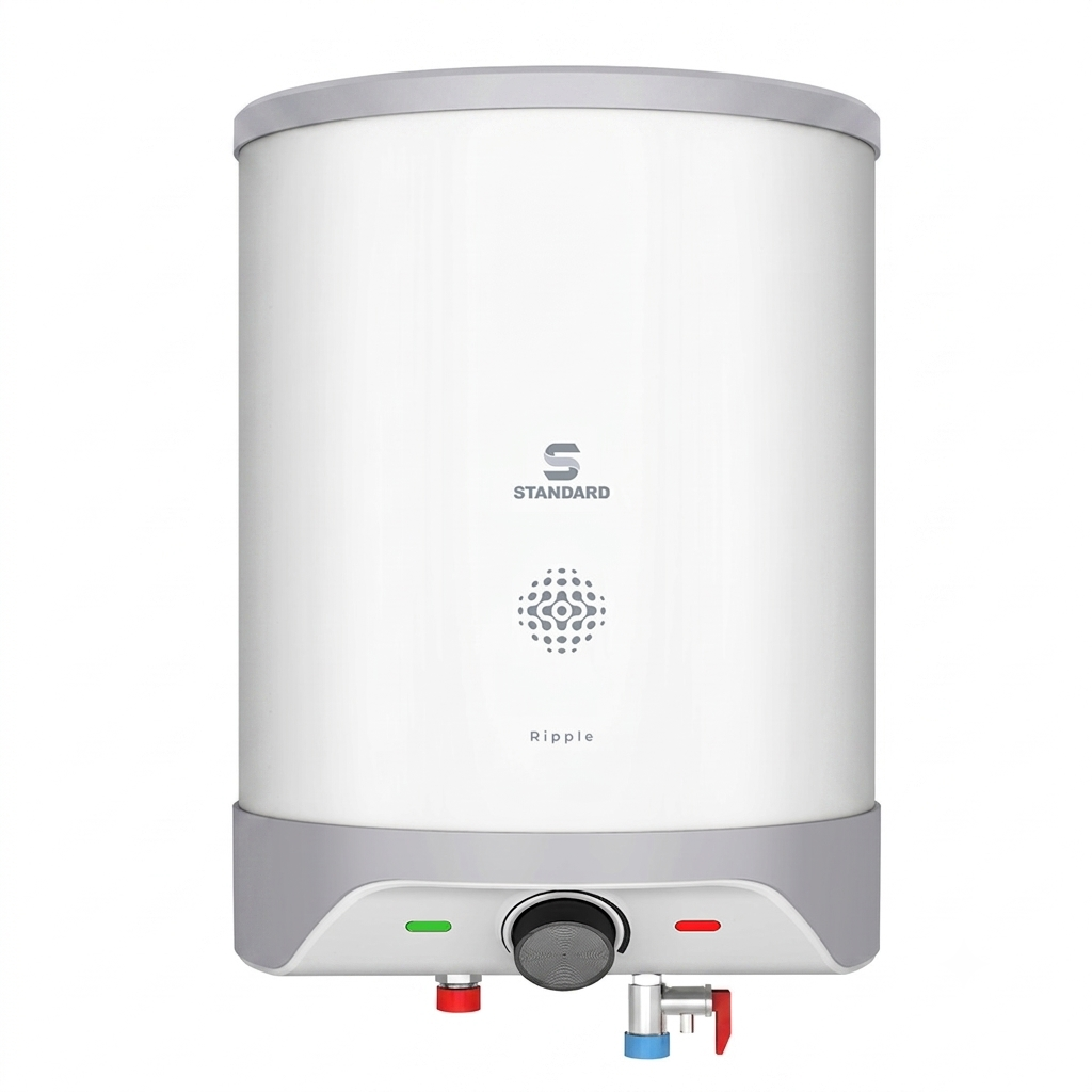 Havells Standard Ripple 10L Storage Water Heater (Grey)