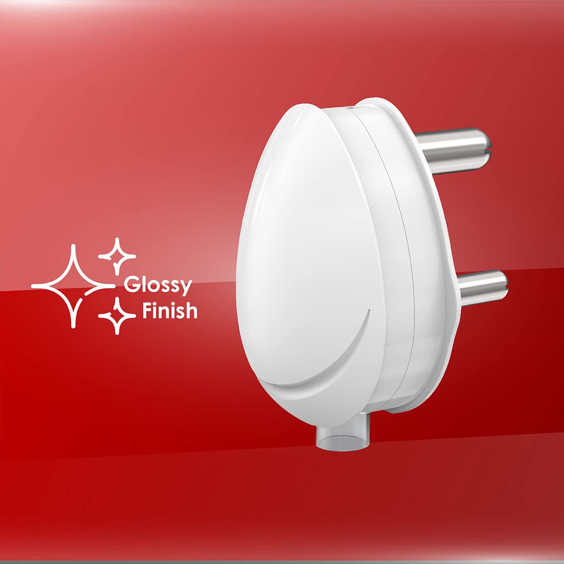 Polycab 16A 3-Pin Plug Top Shock Resistant ISI 250V AC