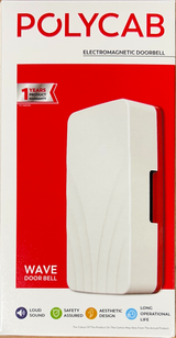 Polycab Wave Ding Dong Door bell | Electromagnetic Doorbell
