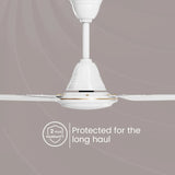 Crompton Sea Bliss 1 Star 1200mm High Speed Ceiling Fan (white)