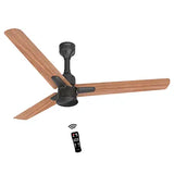Polycab Silencio Mini DLX 1200mm 5-Star Advanced BLDC Ceiling fan 【Maple Wood】