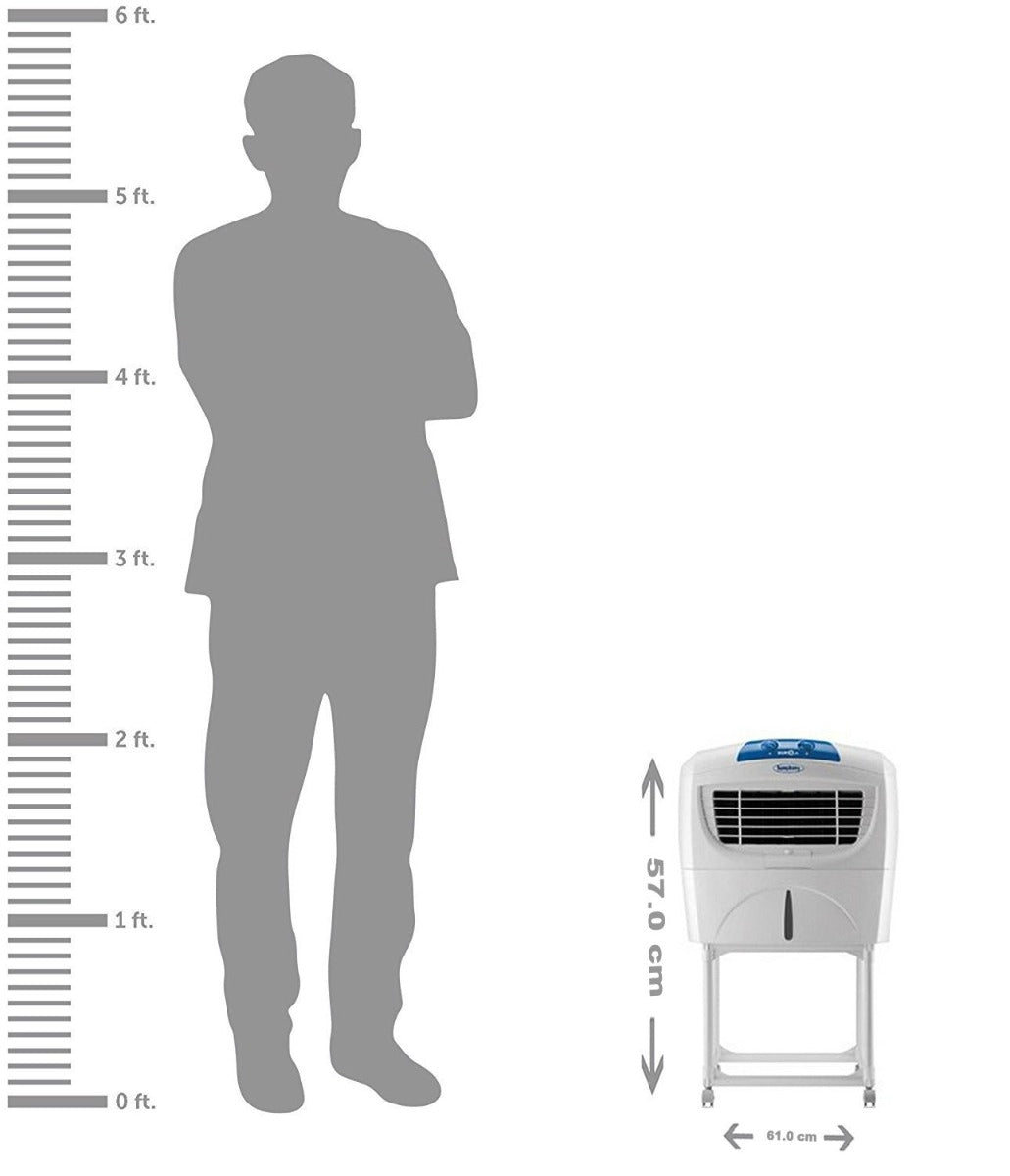 Symphony Sumo Jr. 45-Litre Portable Window Air cooler with Trolley
