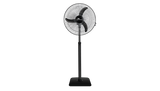 RR Signature Shatabdi Farrata 400mm Metal Pedestal Fan with Oscillation (Black)