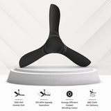 Polycab Silencio Cruiser Prime 1200mm Low Noise Ceiling fan【Matt Black】