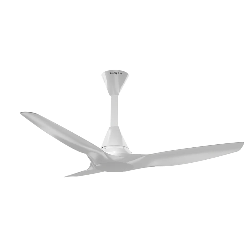 Crompton SilentPro Enso 1225mm Smart iOT-enabled BLDC Ceiling Fan (All white)