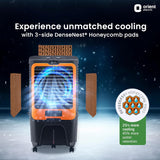 this cooler experience unmatched cooling with 3 side densenest with honeycomb pads 