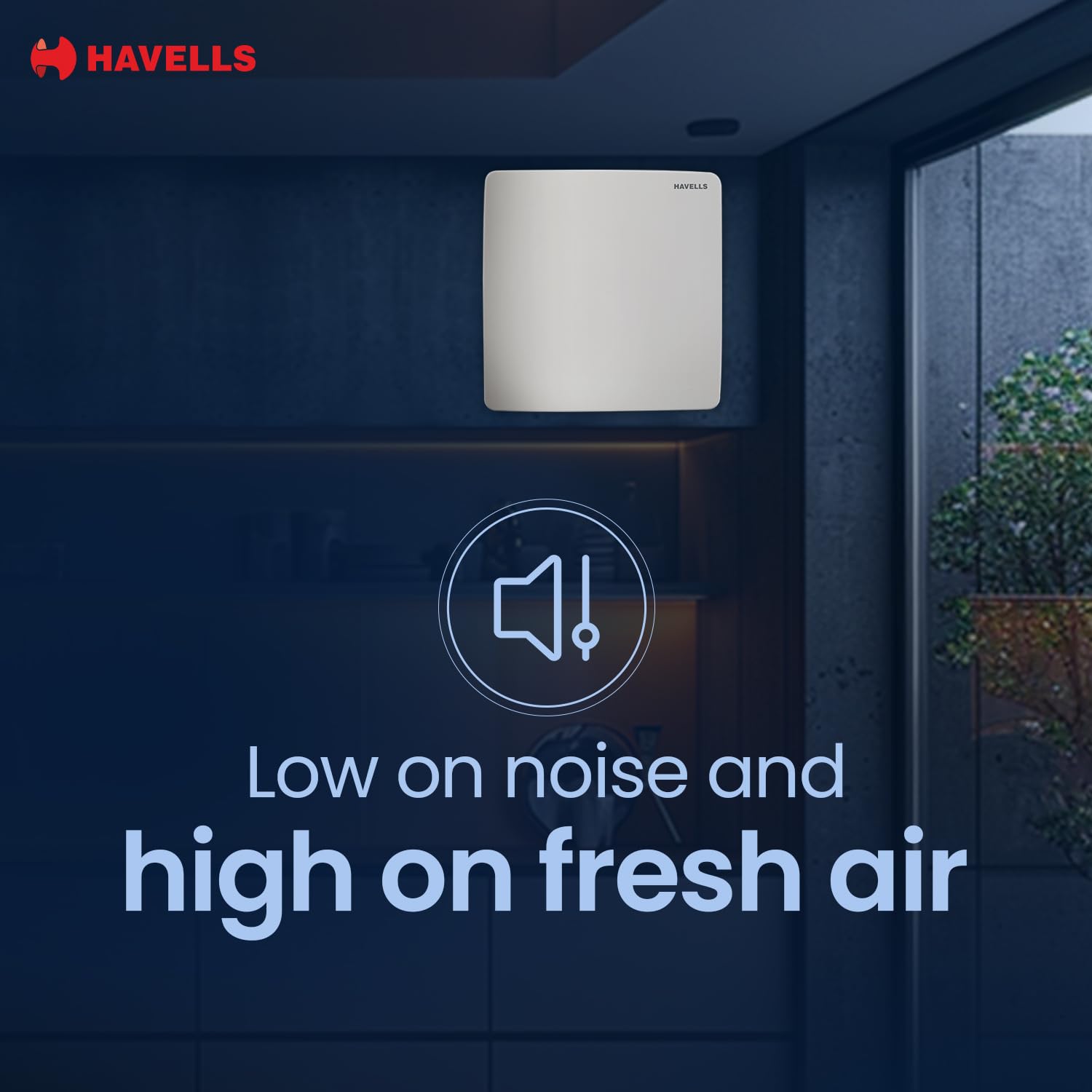 Havells Ventilair ZX 150mm Exhaust Fan | Strong Air Suction, Rust