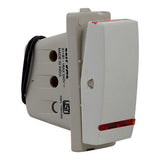 Schneider Electric Opale 16A 1 Way Switch with Indicator X1181WH-White