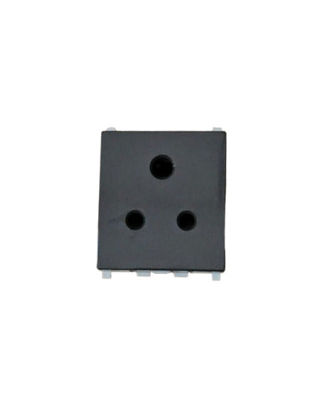 Schneider Electric Zencelo 2~3 Pin Socket with Shutter, Bronze