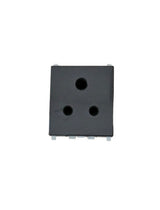 Schneider Electric Zencelo 2~3 Pin Socket with Shutter, Bronze
