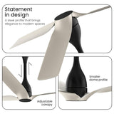 Orient Electric Aerosilent 1200mm BLDC Ceiling Fan with Remote | Dune Gold