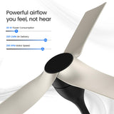 Orient Electric Aerosilent 1200mm BLDC Ceiling Fan with Remote | Dune Gold