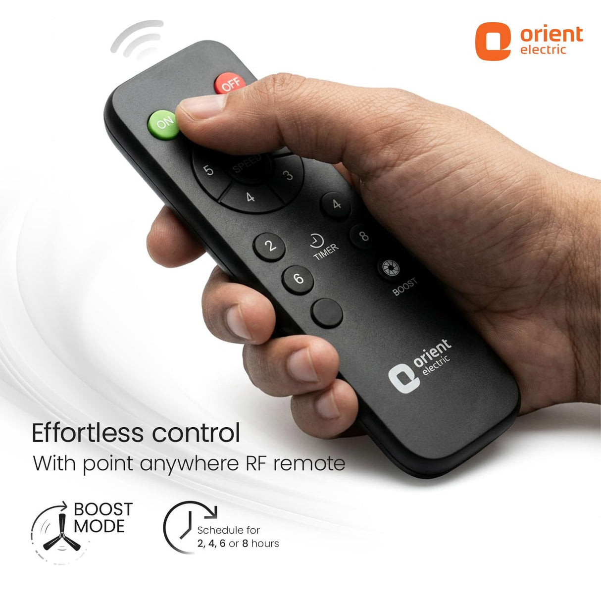 Orient Electric Aerosilent 1200mm BLDC Ceiling Fan with Remote | Dune Gold