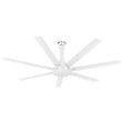 RR Signature Aether Flow White ceiling fan with 7 blades 