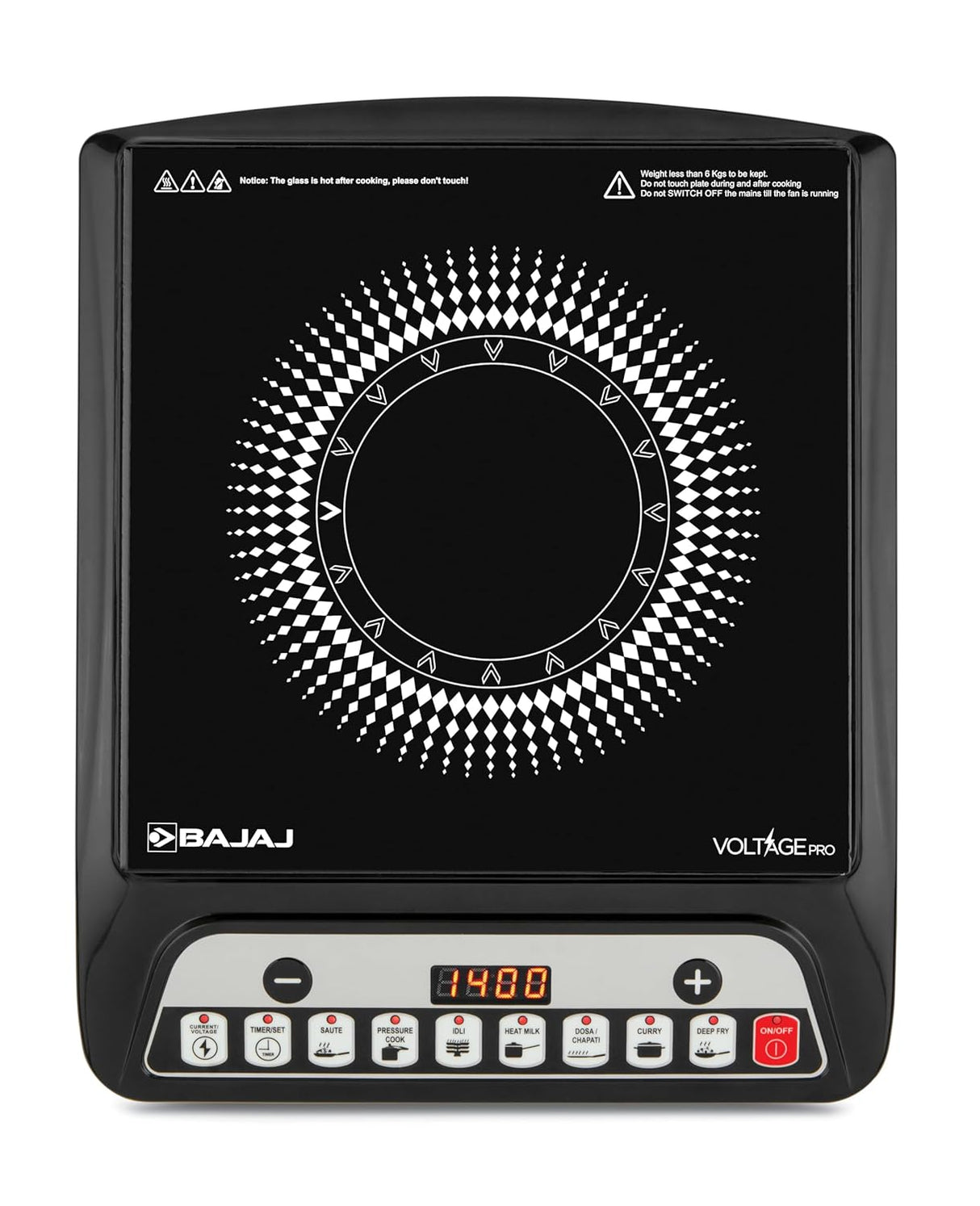 Bajaj ICX Spleendid 140TS 1400 Watts Induction Cooktop