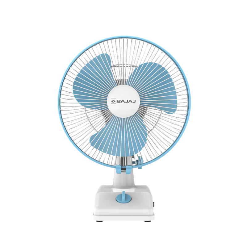 Bajaj Instabreeze 230mm Multipurpose Fan (Table Cum Wall Fan, Blue)