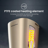 Crompton Solarium Blaze 3000W 3 Litre Instant Water Heater (Free Installation, Champagne Gold)