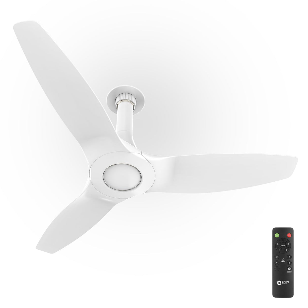 Orient Aeroquiet Neu Bldc 5S 1230mm Ceiling Fan White