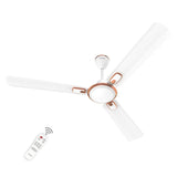 Polycab Zoomer Prime 1200mm 5-Star BLDC Remote Ceiling fan (Silky White)