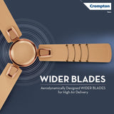 Crompton Surebreeze Optimus 1200mm Ceiling Fan (Copper Gleam)