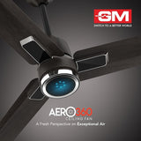 GM Aero360 1200mm BLDC Ceiling Fan (Brown Gun Metal)
