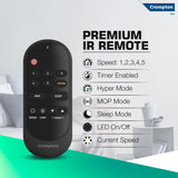 Crompton Energion Niteo 1200 mm BLDC Ceiling Fan (Matte Black)