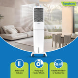 Symphony Diet 50T Portable Tower Air Cooler  (50L, White)