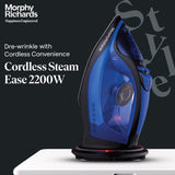 Morphy Richards Cordless 2200W Steam Iron (Blue)