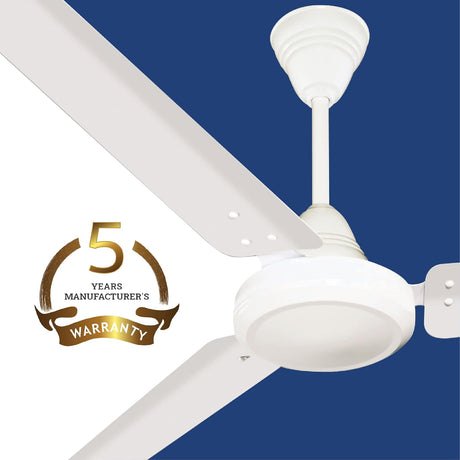 this ceiling fan has 5 years manufactures warranty . 