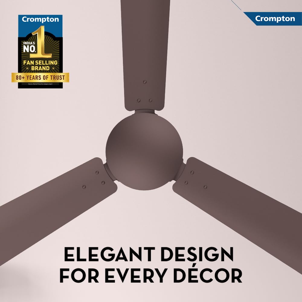 thIs Crompton ceiling has an elegant design for every decor of upur rooms with India's no 1 Fan Selling Brands 
