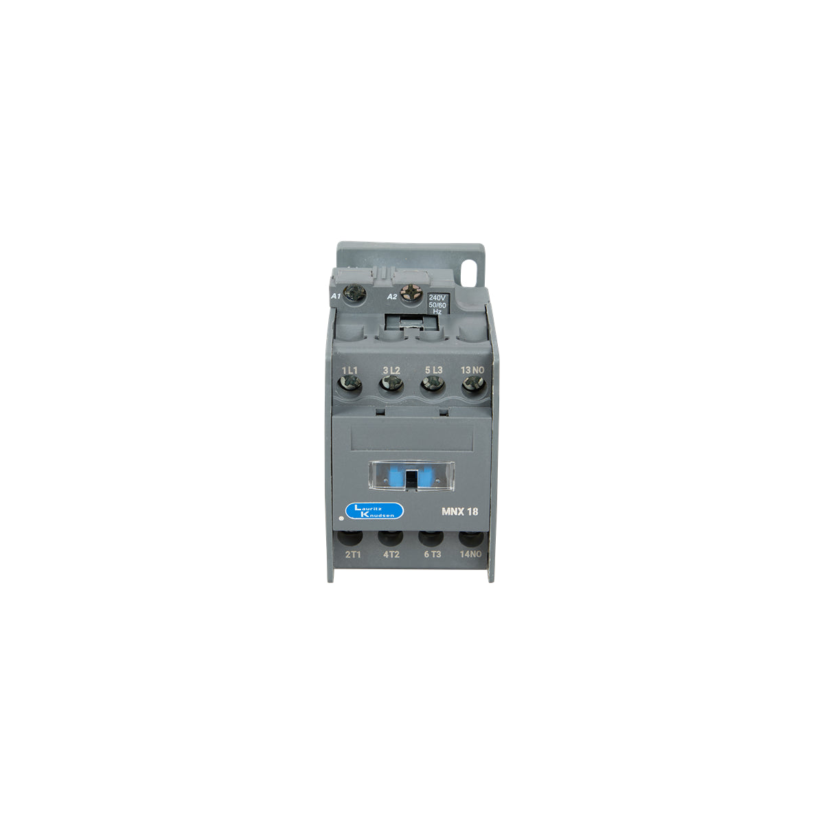 Lauritz Knudsen MNX Contactor 9A 3 Pole AC In Built 1NO AC-3 AC Coil 50/60 Hz
