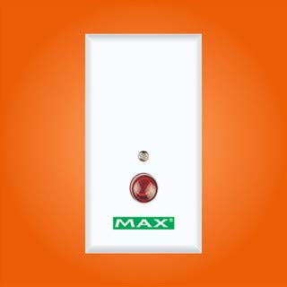 MAX Mini Indicator Electric Door bell (White)