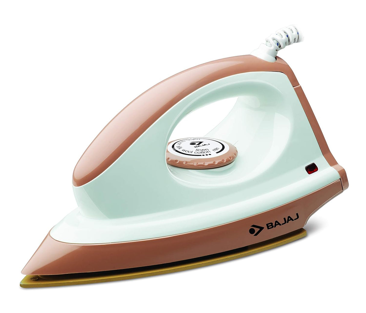Bajaj ABS Majesty Canvas 1000 Watt Dry Iron (Brown)