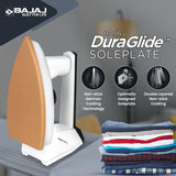Bajaj Dx16 1100W Heavy Weight Dry Iron (White & Black)