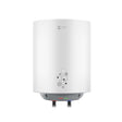 White water heater with brand logo on a white background