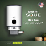 Symphony Soul 15 L  Hair Fall Control Storage Water Geyser