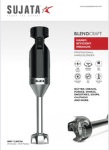Sujata Blendcraft Hand Blender 180 Watts (Black)