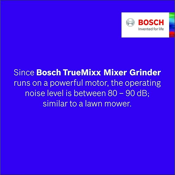 Bosch Truemixx Bold 600W 4 Jar Juicer Mixer Grinder (Black)