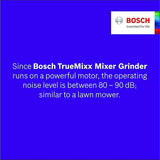 Bosch Truemixx Bold 600W 4 Jar Juicer Mixer Grinder (Black)